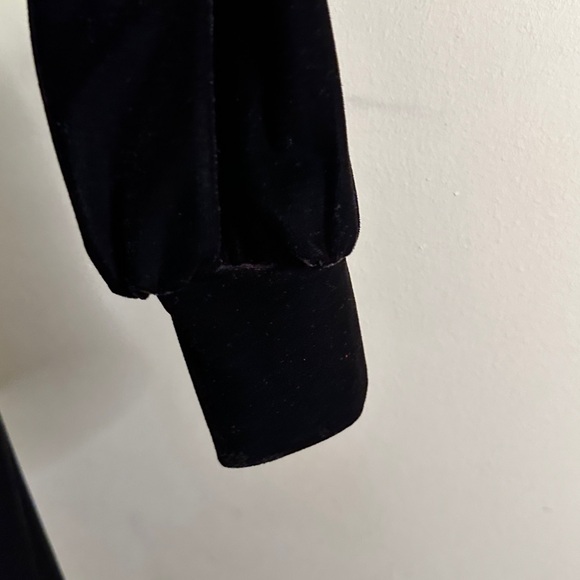 One State Nordstrom Velvet Dress Size Small Black - Picture 5 of 10